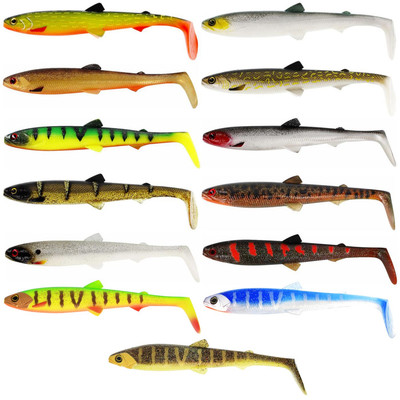Westin BullTeez Shadtail 24cm 107g Gummifisch für Hecht, Raubfischköder