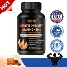 Vitamine C+D3, zinc, ashwagandha -Soutien et renforcement du système …