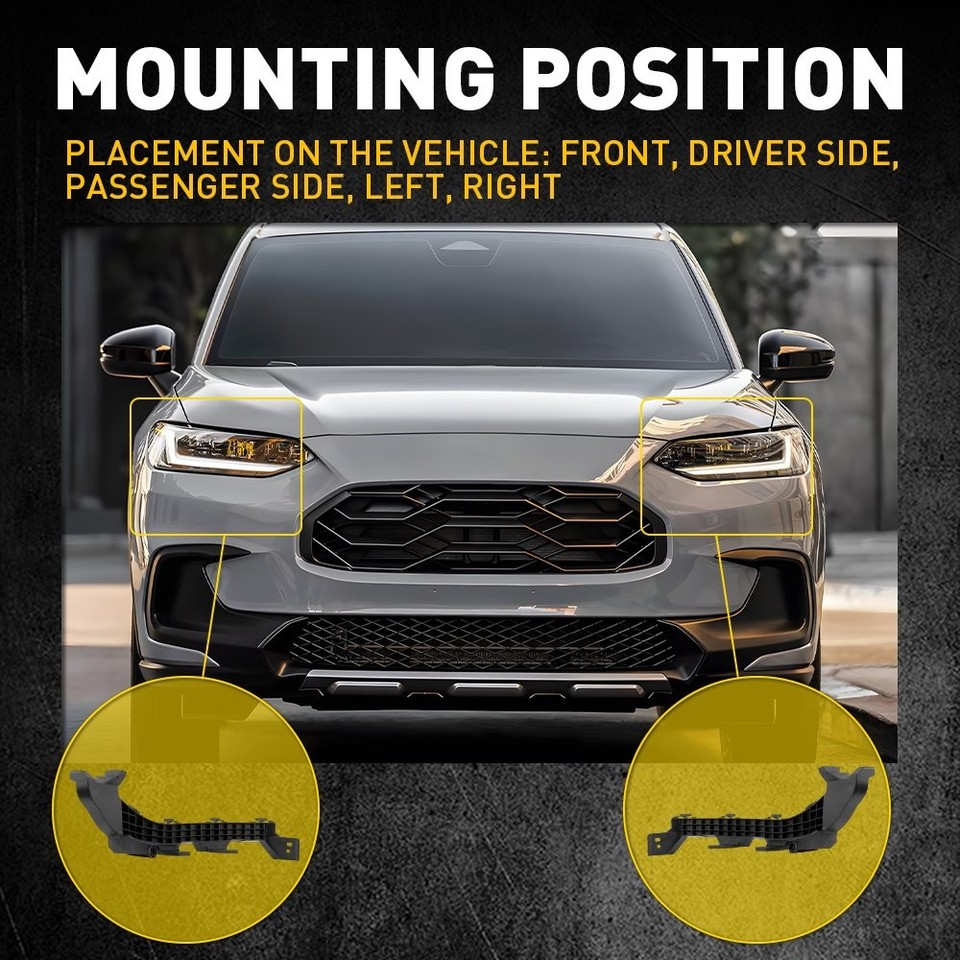 For 23 HR-V Headlight Mount Brackets Left Right HO2508121 HO2509121 ...