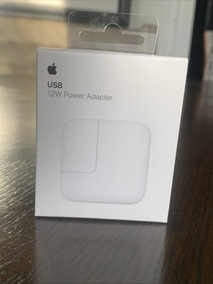 Apple 12W USB Power Adapter White MGN03AM/A. NEW/SEALED Free Delivery!!