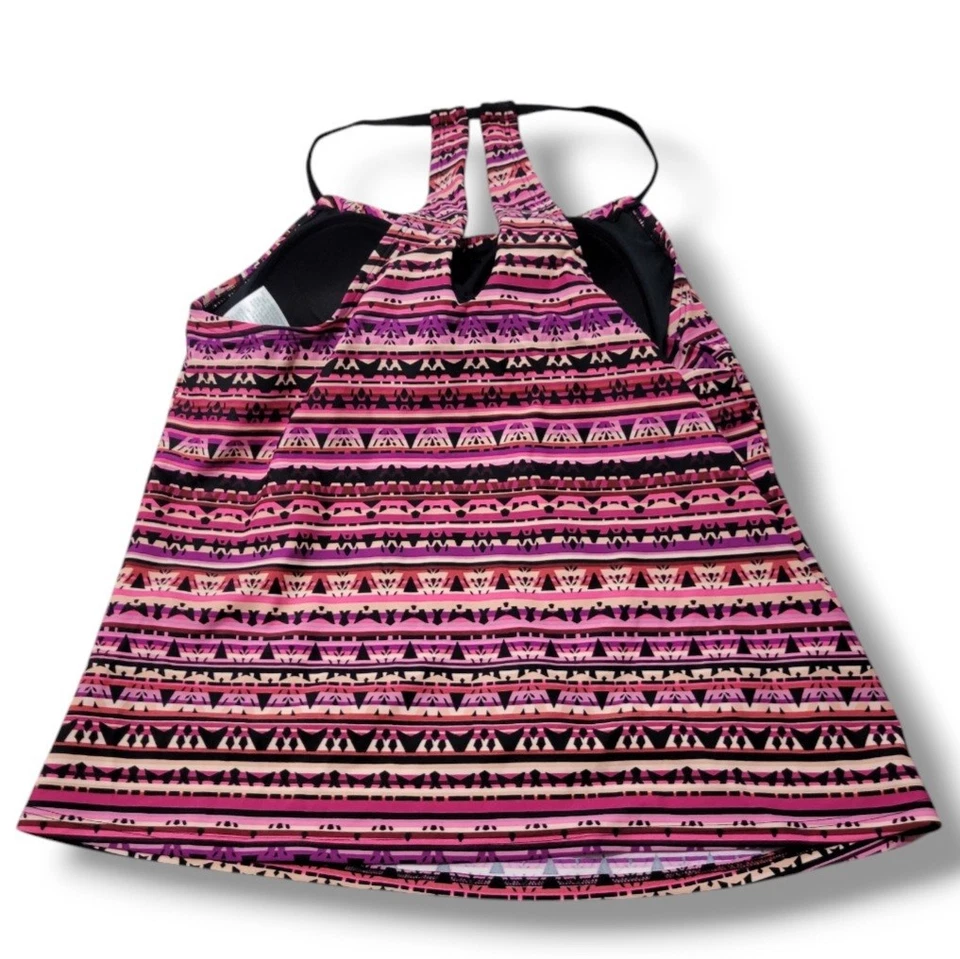 Camiseta sin mangas Kona Sol talla pequeña Tankini traje de baño natación sujetador incorporado Foto 4 de 4