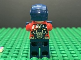 Lego Justin Hammer Minifigure Marvel Super Heroes 76077 sh0367 Iron Man 2