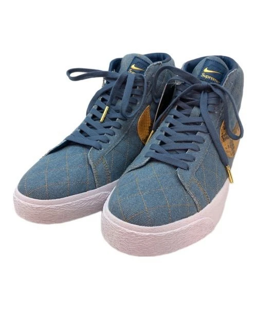 Baskets Nike SB Blaze homme bleu ciel jaune 28 cm chaussures de sport