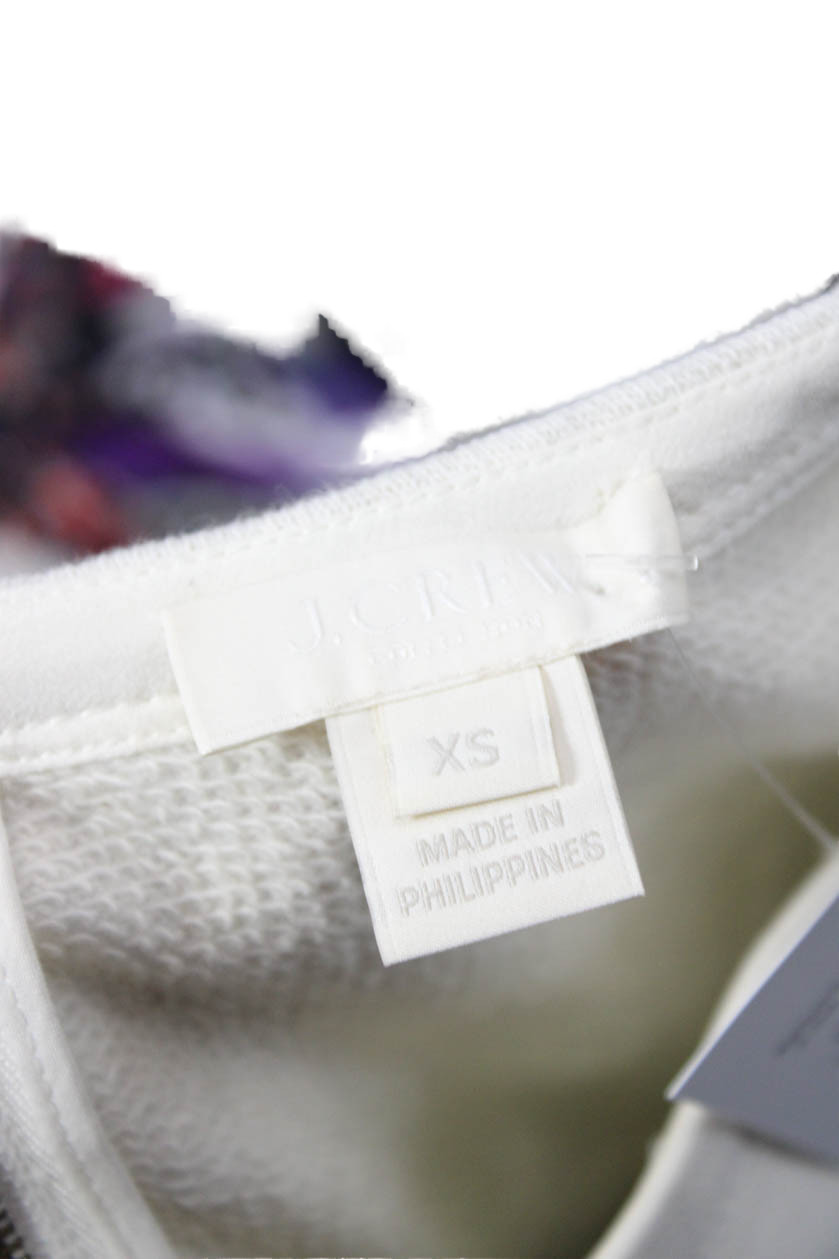 J Crew Collection Womens Basic Beige Round Neck S… - image 7