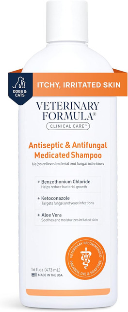 Curaseb Medicated Shampoo for Dogs and Cats