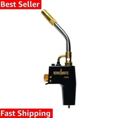 Bernzomatic TS4000 Propane Torch - Instant Ignition and Durable Aluminum Build