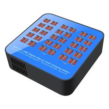 60 Port USB Charger Charging Station Desk Travel Hub for iOS Android Tablet