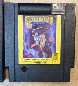 Spiritual Warfare (Nintendo NES, 1992) Video Game w/ Sleeve
