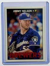 2016 Topps Heritage High Number - Jimmy Nelson #595