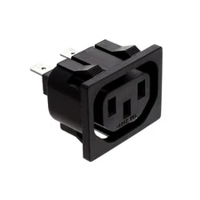 3PC Adam Tech IEC-D-2 PWR ENT RCPT IEC320-2-2F PNL QC