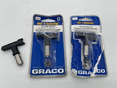 Open Package (unused), Graco RAC 5 Switch Tip 286315, qty 3 (see details)