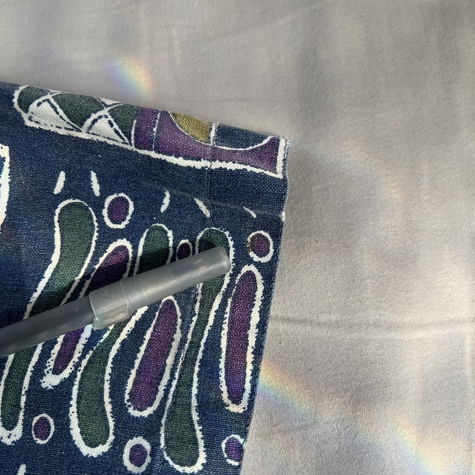 Vintage Patterned ExOfficio Collared Button-Up Sh… - image 9