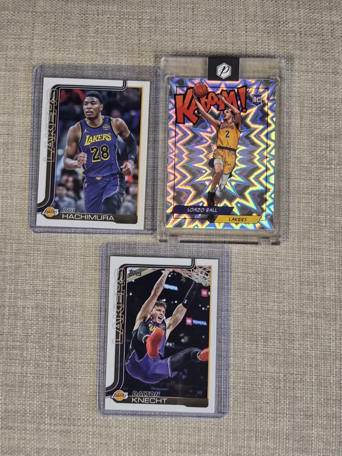 2018 Panini Rewards - Kaboom! Lonzo Ball #K-LB