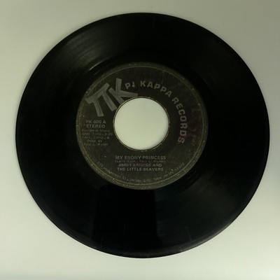 Vinyl 45 Record - Jimmy Briscoe and the Little Beavers / My Ebony Princess