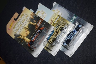 Hot Wheels Star Wars Kamino Bespin Tattoine Neuware wie abgebildet MOC