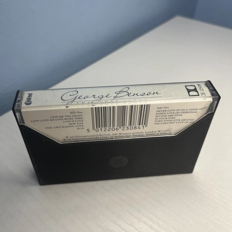 Vintage george benson "the love songs" cassette tape (1985) 02a - Image 3 of 3