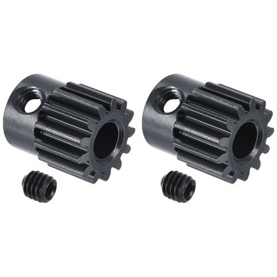 2Pcs RC 32P Hardened Pinion Gear 5mm Shaft 13T Motor Gears Carbon Steel RC Car