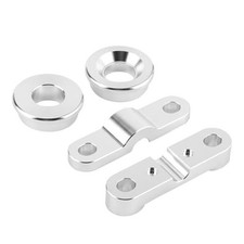 Shifter Bushing Kit Front Rear Shifter Bushing Kit Replace Aluminum Alloy Fit