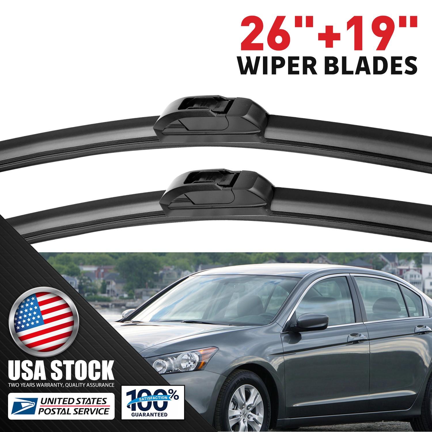 Quality East Forest Wiper Blades J/U-Hook 26
