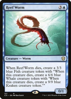 Reef Worm - Commander 2021 | MTG Card