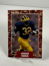 SIGNED - 1991 Star Pics - Jarrod Bunch #59 Certified Autographs (AU, RC)