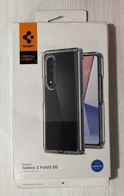Spigen Crystal Hybrid Case for Galaxy Z Fold3 5G - Crystal Clear