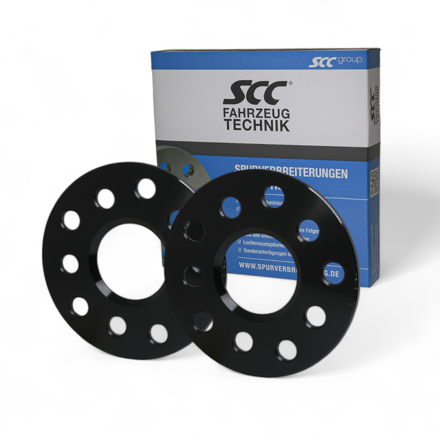 SCC Wheel Spacers 2x10mm 10224W for Chevrolet Beretta Coupe