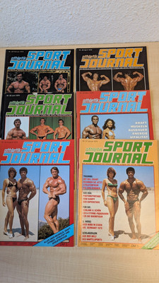 athletik sport journal 6 Expl 1979 Bodybuilding Arnold Schwarzenegger Frank Zane