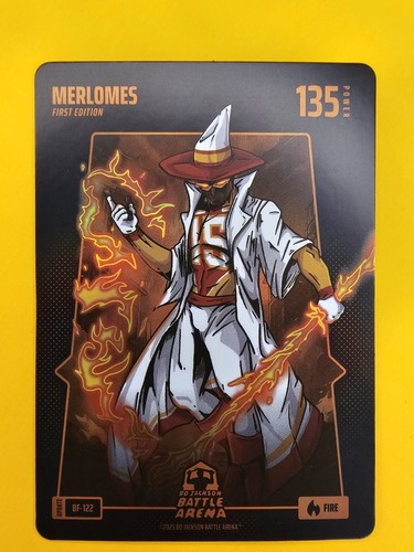 Bo Jackson Battle Arena MERLOMES Fire Battlefoil BF-122