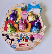 Juego de 5 figuras Disney Tsum Tsum Tsparkle Sorpresa Color Pop