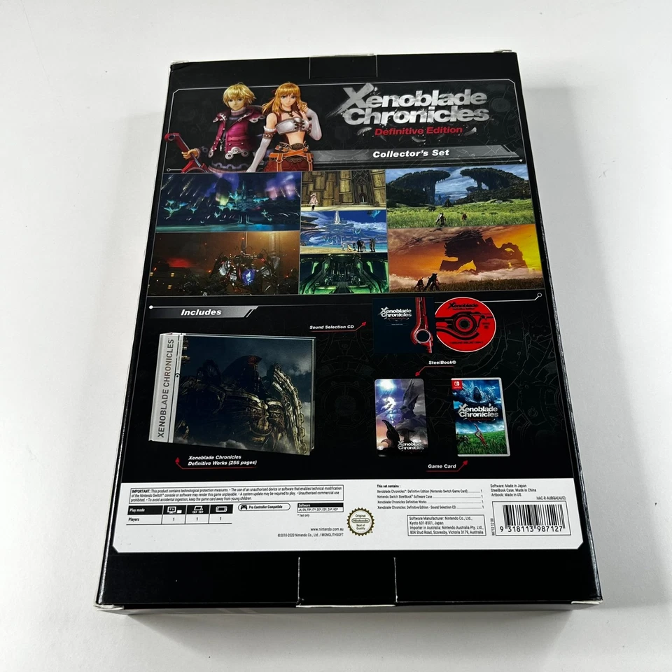 Xenoblade Chronicles: Definitive Edition Collectors Set Nintendo Switch 2020 PAL - Image 2 of 4
