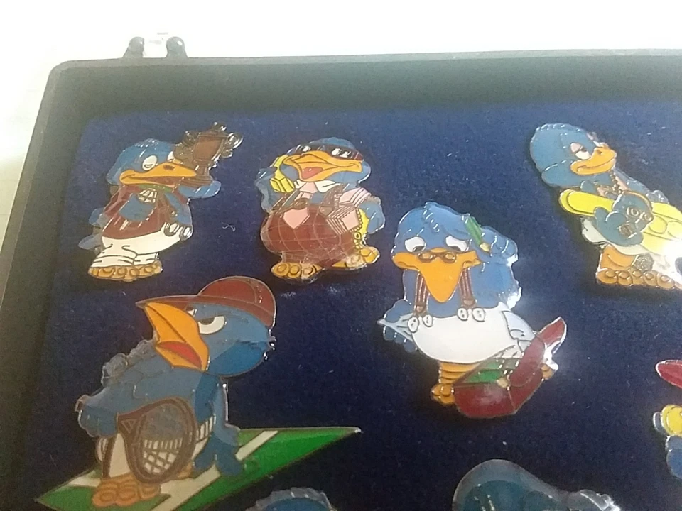 Werbeartikel Ü-Ei Pin Sammlung  Bingo Birds 1996 Komplettsatz - Bild 2 von 4