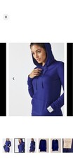 Fabletics Dress Small Hooded Long Sleeve Purple