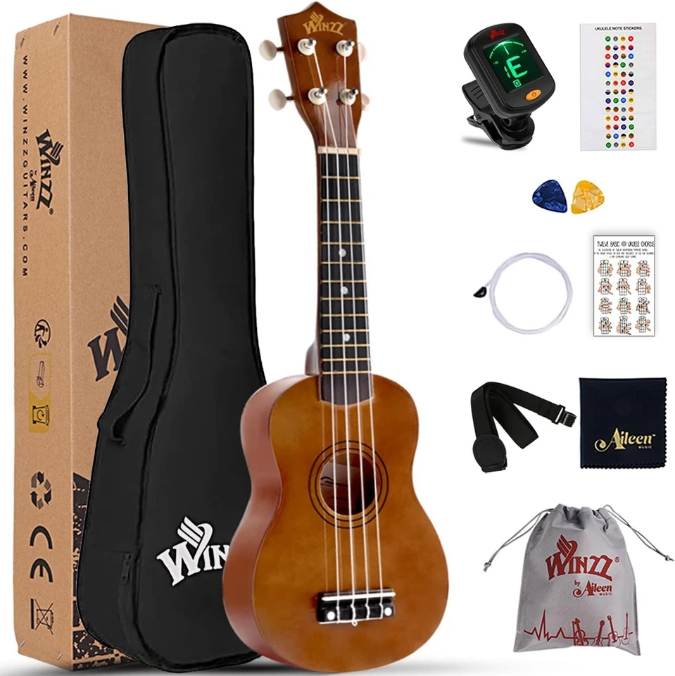 All-Inclusive Brown Soprano Ukulele Starter Kit - Perfect for New Musicians - Image 3 of 4