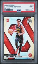 2024 PANINI MOSAIC SILVER #213 ZACCHARIE RISACHER PSA 9