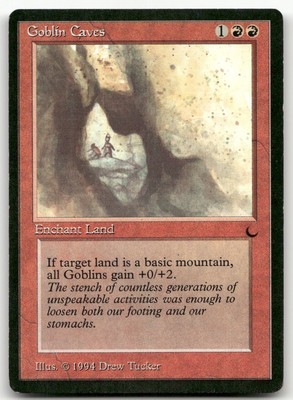 Goblin Caves (MP) The Dark DRK Magic MTG