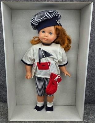 Gotz 1995 Arlene Soft Standing Doll #09012 Weichstehpuppe Girl Doll w Tags & Box