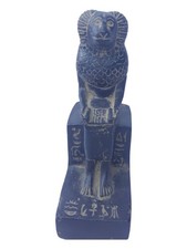 RARE ANCIENT EGYPTIAN ANTIQUITIES Statue Stone Baboon Seated Pharaonic Egypt Bc