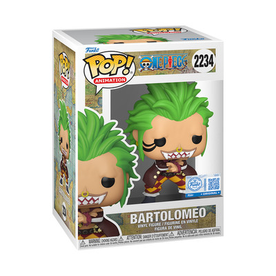 その他 P.O.P LIMITED EDITION BARTOLOMEO Funko Pop! Animation One Piece #2234 Bartolomeo Funko Exclusive w