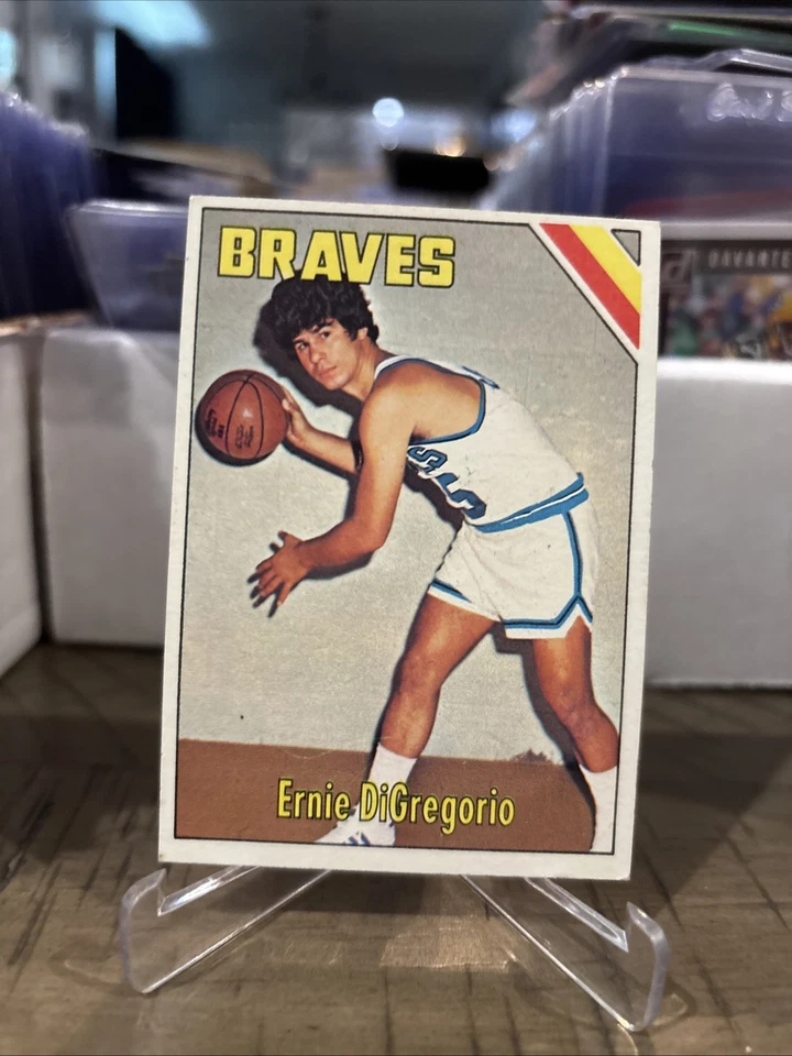 1977-78 Topps Basketball Card - Ernie DiGregorio Braves NM - Image 3 of 4