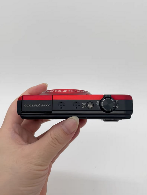 Nikon COOLPIX S8000 Compact Digital Camera Red English language | eBay