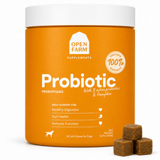 Probiotic Soft Chews for Dogs 90 Count Gut Health Digestion Support
