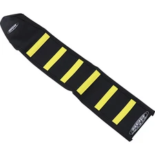 SDG 0821-3074 95939YK 6-Rib Gripper Seat Cover 6-Ribbed Seat Cover - Yellow