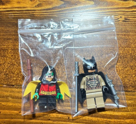Lego Desert Batman & Robin 2 MINIFIGS! sh288 sh289 DC Comics Super Heroes -76056