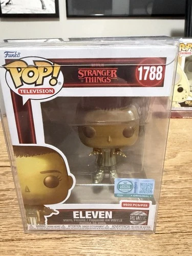 Eleven Stranger Things Metallic Gold Funko Pop #1788 Target Exclusive 1/9500