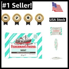 Sugar-Free Mint Lozenges - 24 Convenient Packs for Instant Sore Throat Relief