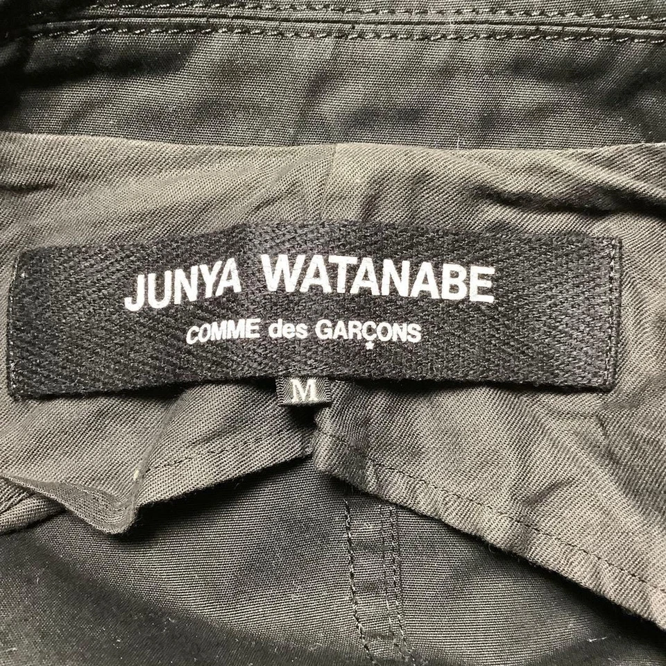 JUNYA WATANABE COMME des GARÇONS Black Cotton Black Cotton Jacket Size M - Image 4 of 4