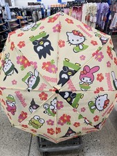 Hello Kitty And Friends Sanrio Umbrella Brand New Pochacco Kero Kuromi Batzumaru