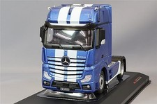 IXO MODELS 1/43 Mercedes-Benz Actros MP4 Metallic Blue Diecast Miniature Car TR2