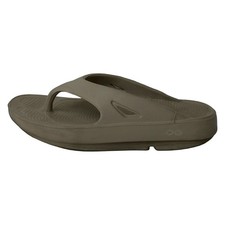 Oofos - Gray Beige Rubber Women's Sandals